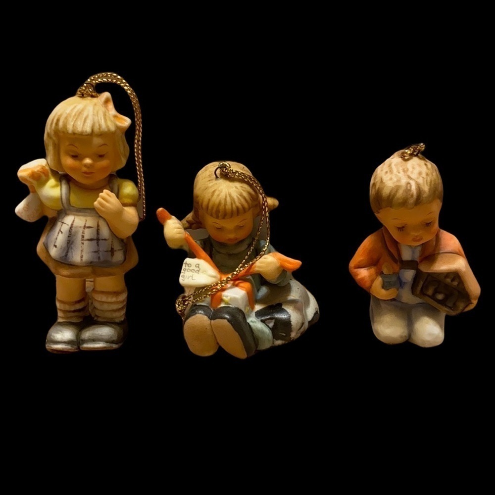 Studio Hummel Ornament Set of 3 Set 2